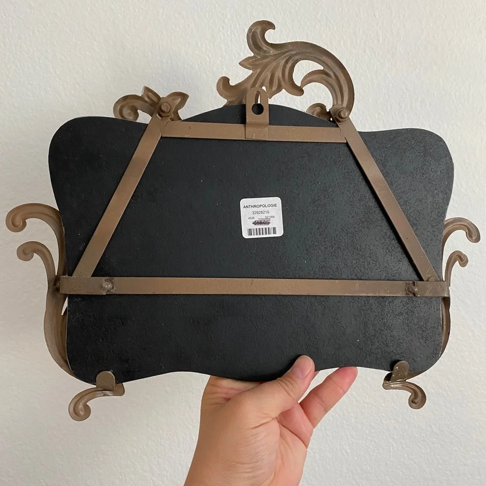 Anthropologie Hanging Wall Mirror Made to Look Antique & Distressed